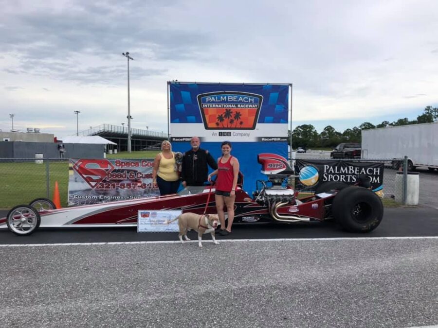 Wayne Hawkins wins at Palm Beach!