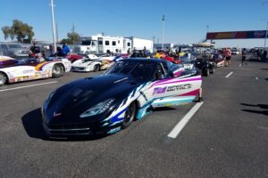 Twin Turbo Vette of Phil Unruh  Will be a Contender