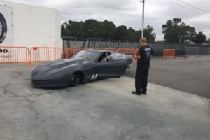 Phil Unruh’s  Top Sportsman C7 Vette Takes Flight