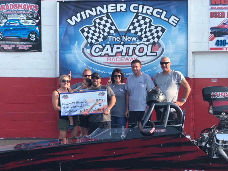 Scotty Bodmer claims a Check!