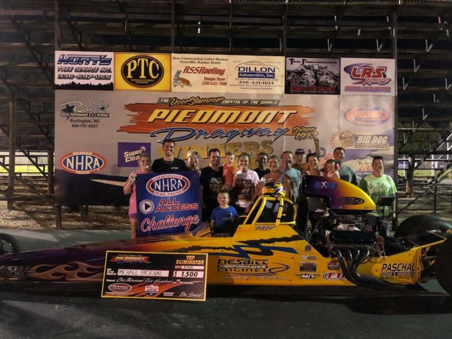 Michael Paschal Closes the deal on the Piedmont Track Championship