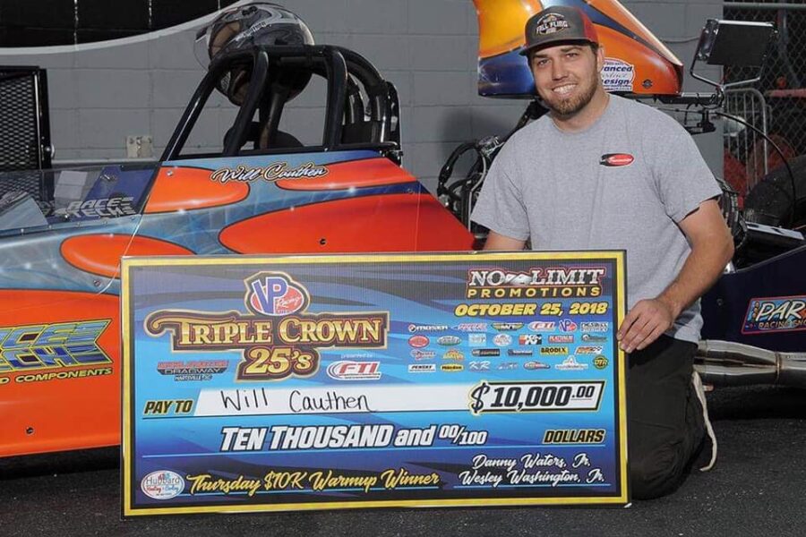 Will Cauthen wins at Darlington!