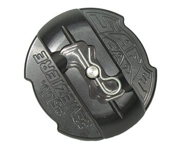 BLACK LOCKING RADIATOR CAP