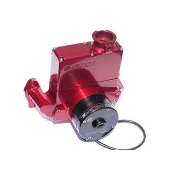 BBC Water Pump w/Res-Red