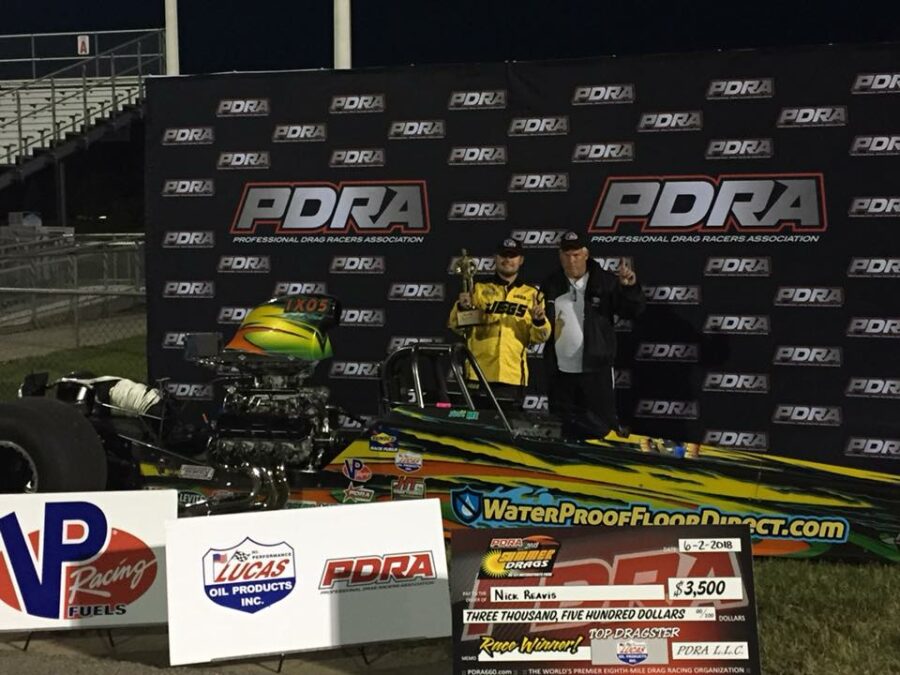 Nick Reavis Gets First Win