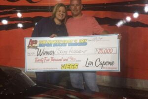 Scotty Albrecht gets a $25K Win