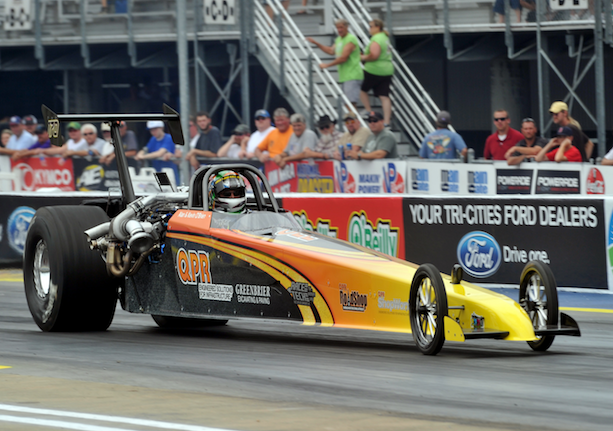 Allen O'Brien Wins Top Dragster final at Reading LODRS
